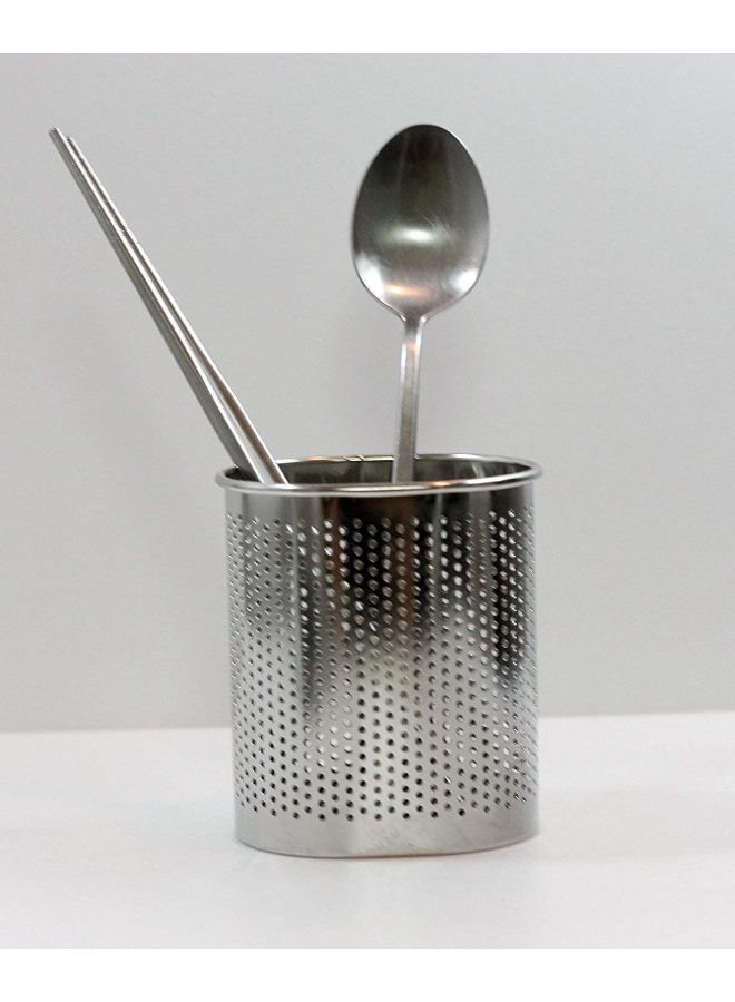 UIP Global Stainless Steel Cutlery Utensil Holder - Image 3