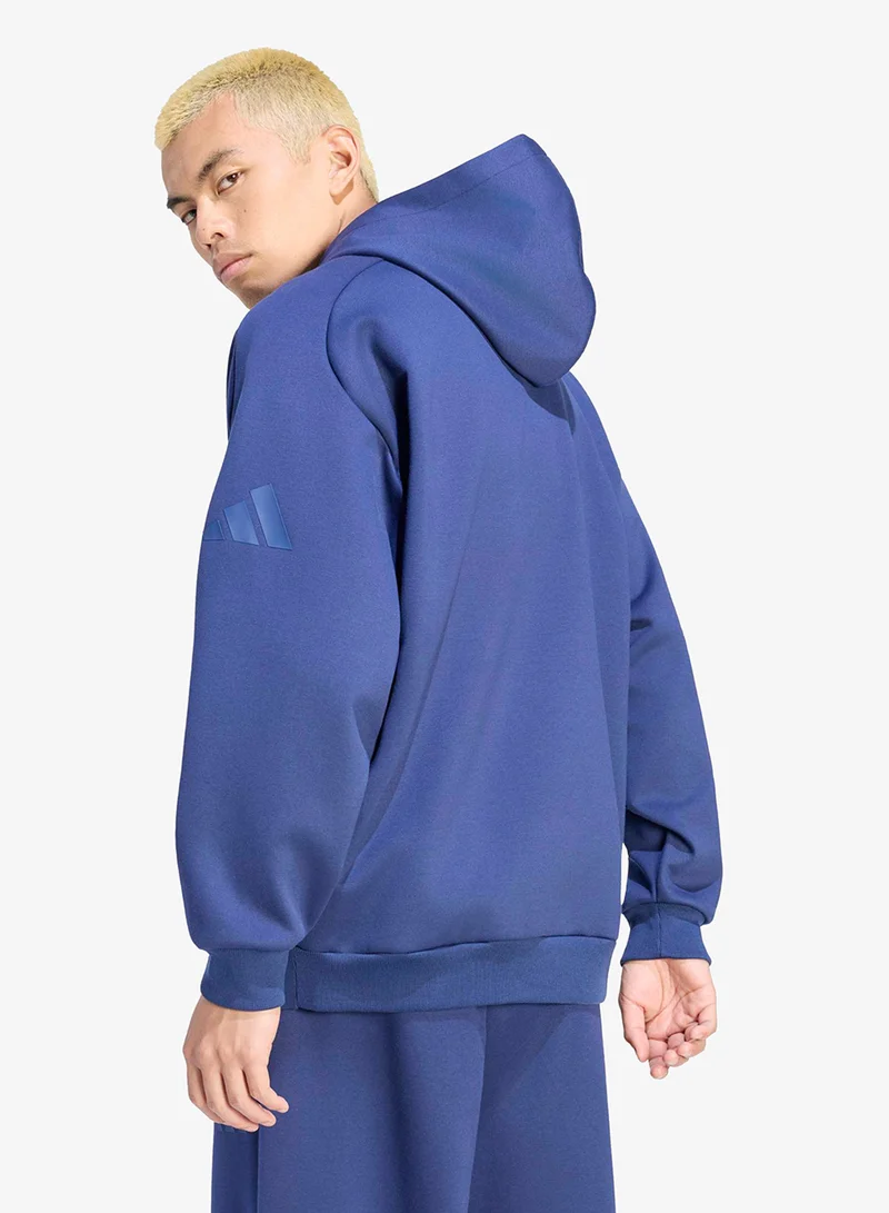 Adidas Slim Logo Hoodie