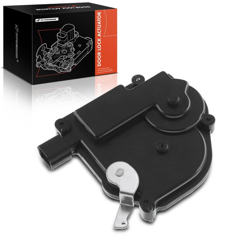 A-Premium Left Side Sliding Door Lock Actuator Compatible with Honda Vehicles - Odyssey 2005 2006 2007 2008 2009 2010 3.5L Mini Passenger Van - Left Side, Replace# 72663SHJA21