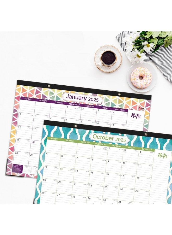 MaaIbok 2025 Desk Calendar - January 2025 To December 2025 - Desk Calendar 2025 Large 17" X 12", Large Ruled Blocks, To-Do List & Notes, Corner Protectors, Office Supplies Calendar For Planning  - Image 2
