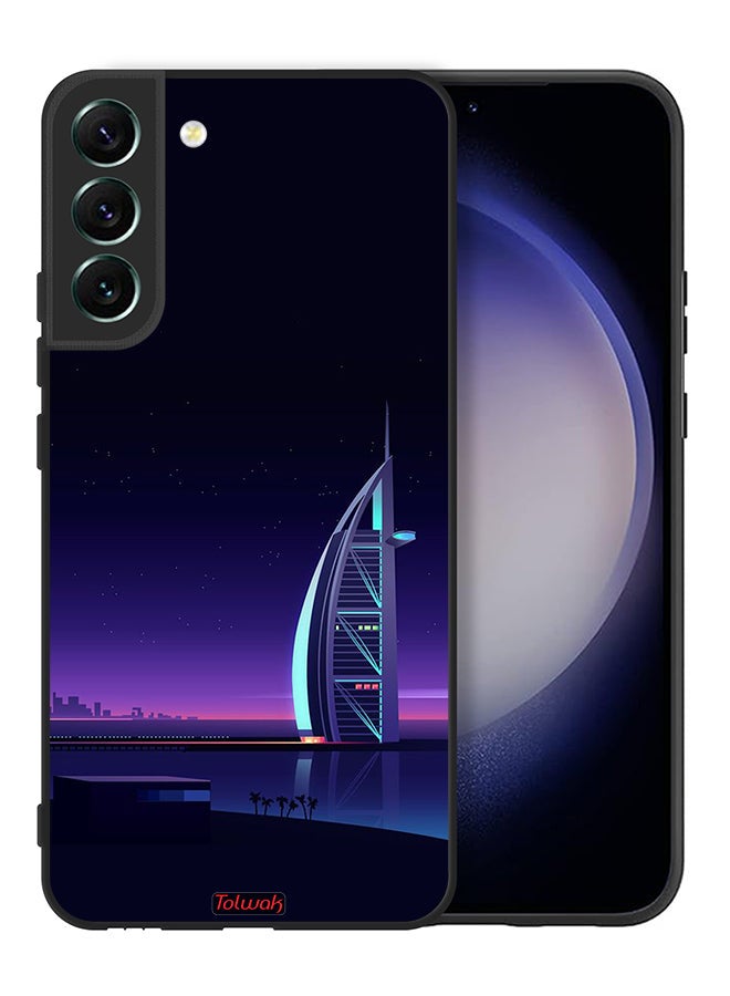 Tolwak Samsung Galaxy S22 5G Protective Case Cover Burj Arab Digital Art - Image 2