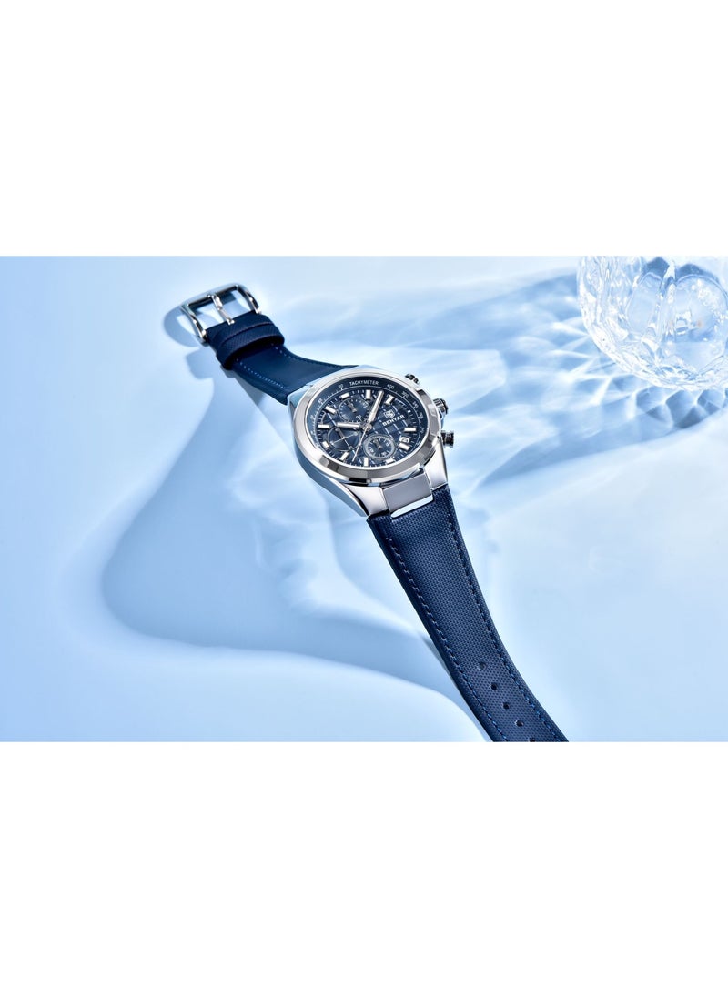 BENYAR - Watches for Men Luxury Quartz Water Resistant Watch Men's Chronograph Genuine Leather Strap 5206BU - Image 1