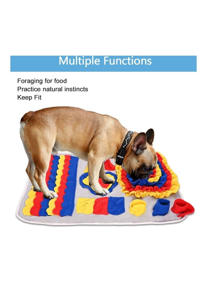 NIBEMINENT Pet Snuffle Feeding Training Mat Multicolour - Image 2