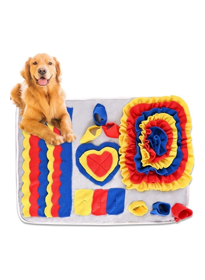 NIBEMINENT Pet Snuffle Feeding Training Mat Multicolour - Image 1