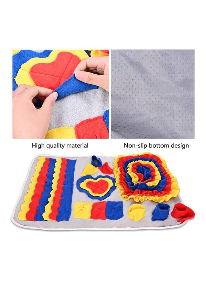NIBEMINENT Pet Snuffle Feeding Training Mat Multicolour - Image 4
