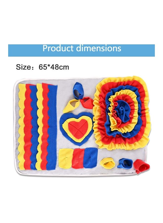 NIBEMINENT Pet Snuffle Feeding Training Mat Multicolour - Image 5