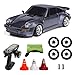 Skymaker Posche 911 RC Drift Car 118 RWD Drifting with Extra Metal Tires Wheel Hex Hub RC Cars for Adult with Alloy Car Shell 24Ghz Remote Control with Gyro Purple - Image 2