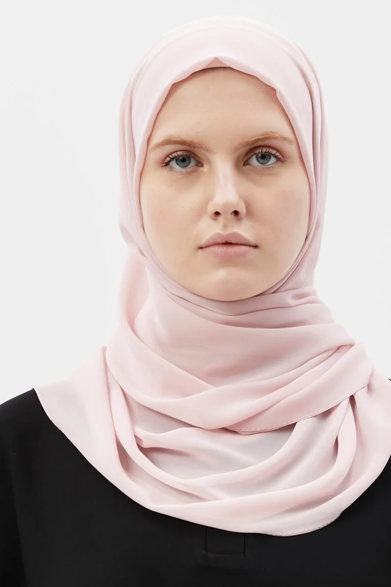 التوبة Plain Chiffon Shawl