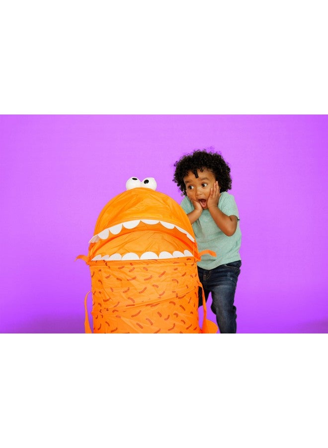 blue orange Toy Game, for Kids Family Preschool Party Gifts, Ages 3+, Monster Pop Up, Doubles as a Laundry Hamper Basket, Pancake Monster by Blue Orange Games - Image 4