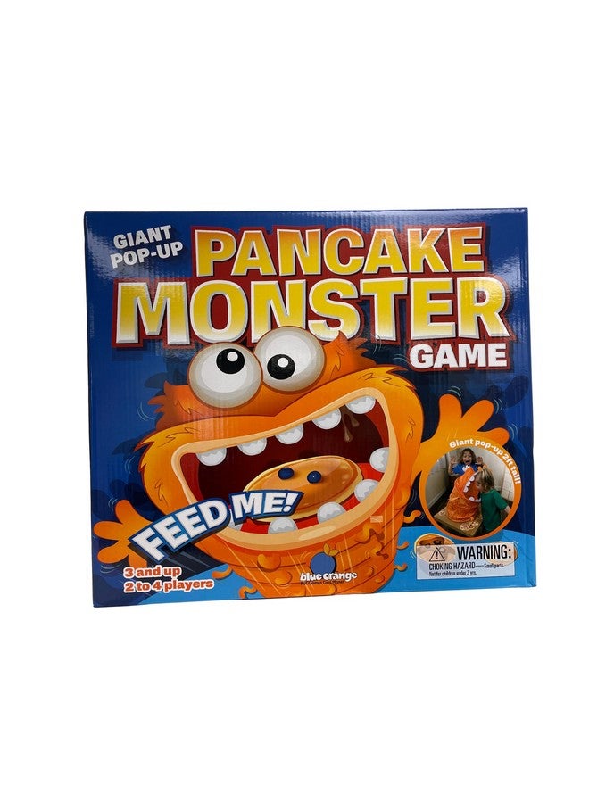 blue orange Toy Game, for Kids Family Preschool Party Gifts, Ages 3+, Monster Pop Up, Doubles as a Laundry Hamper Basket, Pancake Monster by Blue Orange Games - Image 1