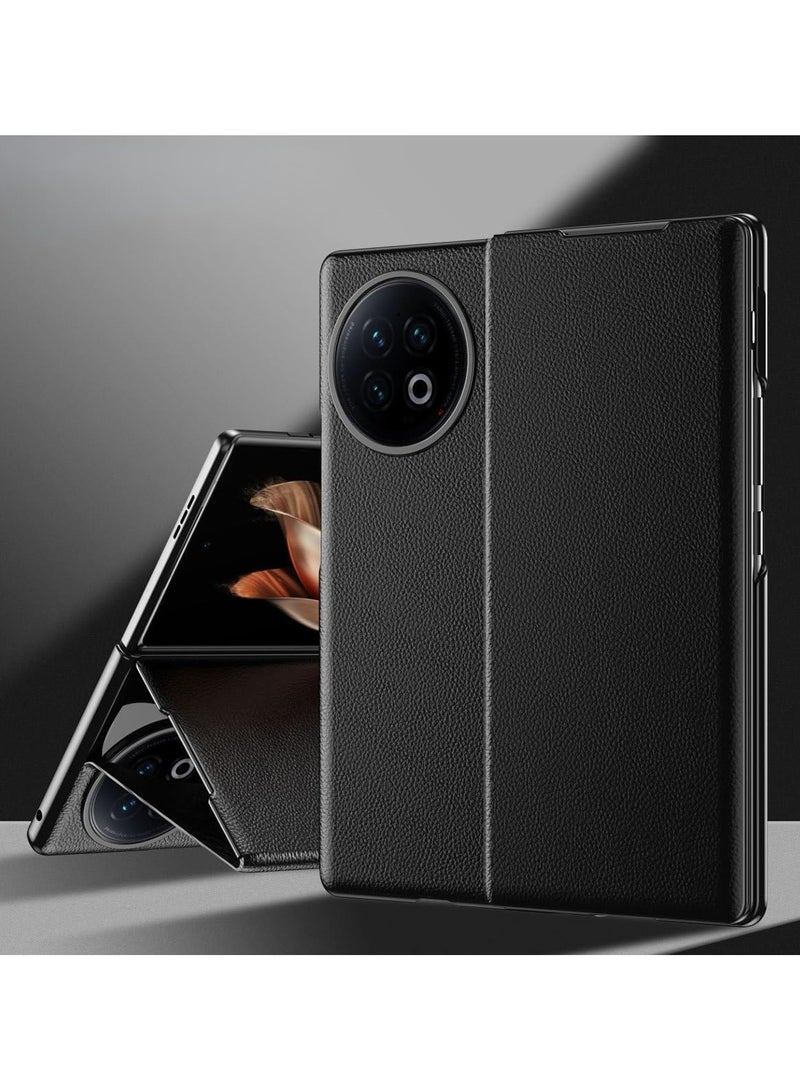 leather case Compatible with Vivo X Fold 2 5G 360 Full Protection Shockproof Anti-Drop Stand Magnetic Case Cover For X fold 2 - Image 1
