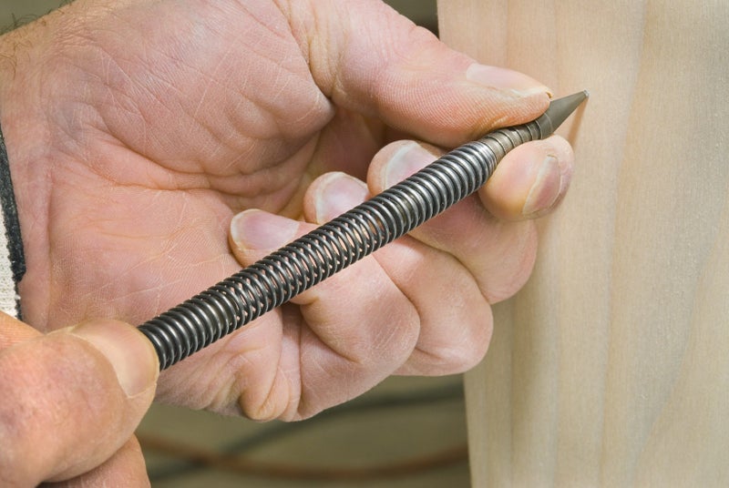 Spring Tools Professional Combination Center Punch & Nail Set Tool - 2/32" Nail Set - 3500 LBS Impact Force - Made in USA - Woodworking & Metal Marking Tool - Image 4