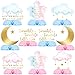 Celee Twinkle Twinkle Little Star Baby Shower Table Centerpieces 10PCS Gender Reveal Decorations for Boy or Girl Star Moon Cloud What Will You Be Party Decor - Image 3