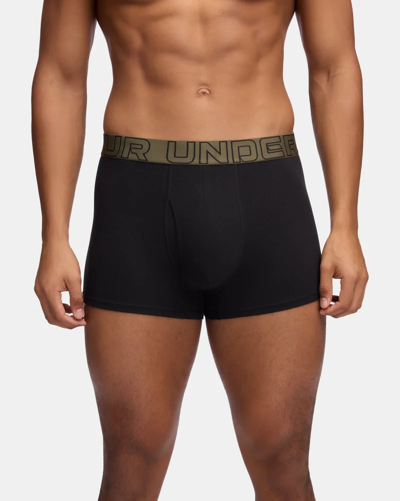 UNDER ARMOUR Men's Performance Cotton Boxerjock Boxers (3 Pack)