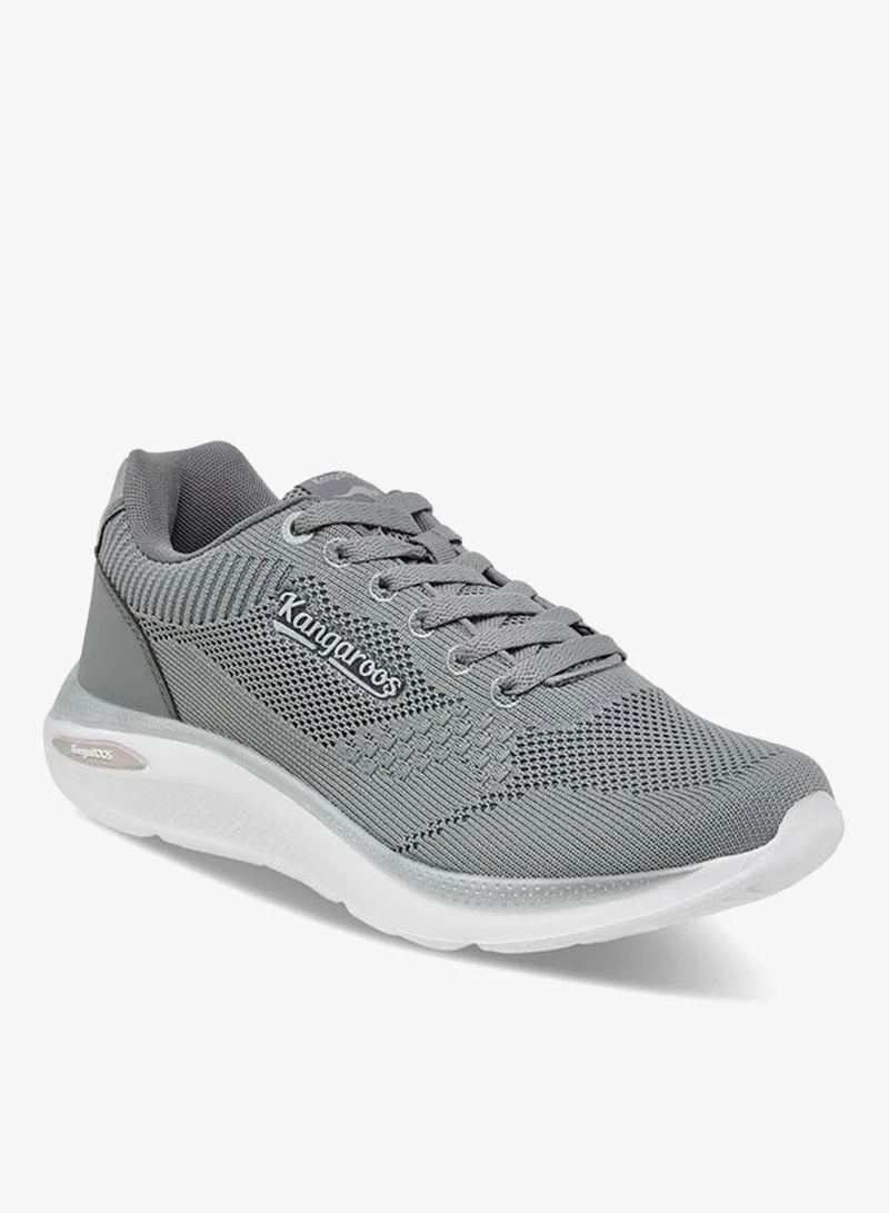 kangaROOS Women's Textured Lace-Up Closure Sports Shoes