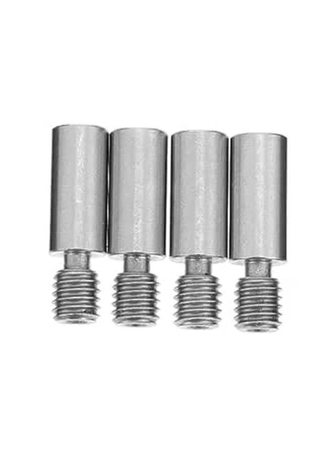 CHILDWEET 4Pcs Printer Heat Break Throat Heatbreaks Copper Improved Thermal Isolation Essential Printing Accessories Prevent Clogs Swelling - Image 1