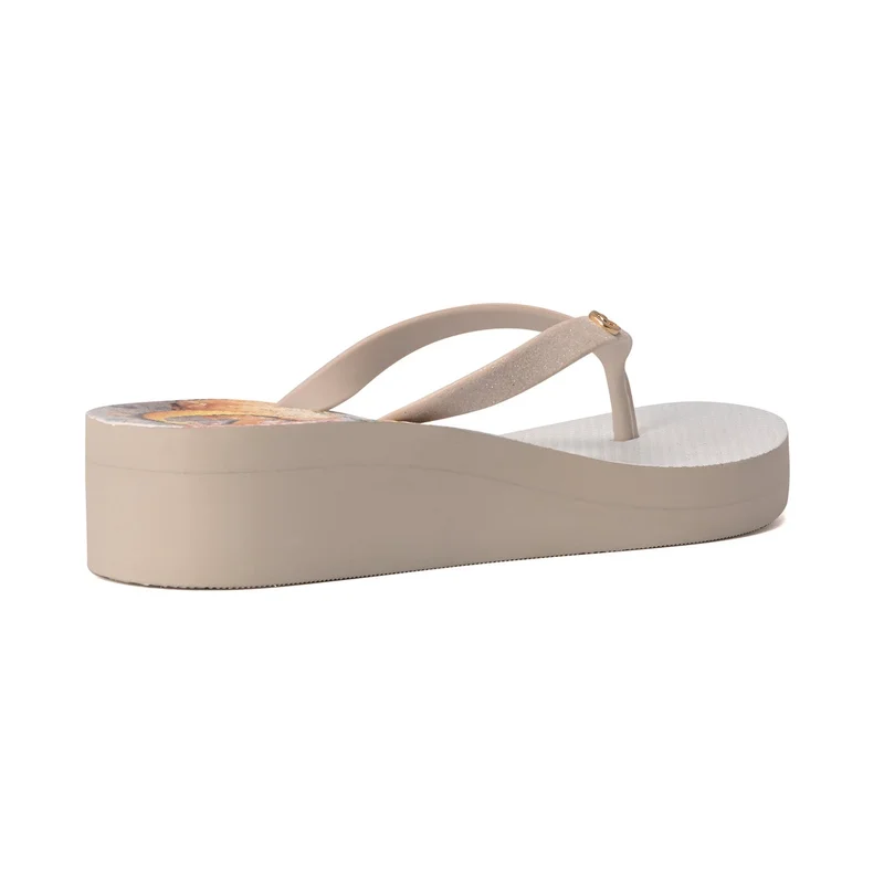 Carmen Steffens  Anabela Off-white Slippers for Women | Best Price UAE