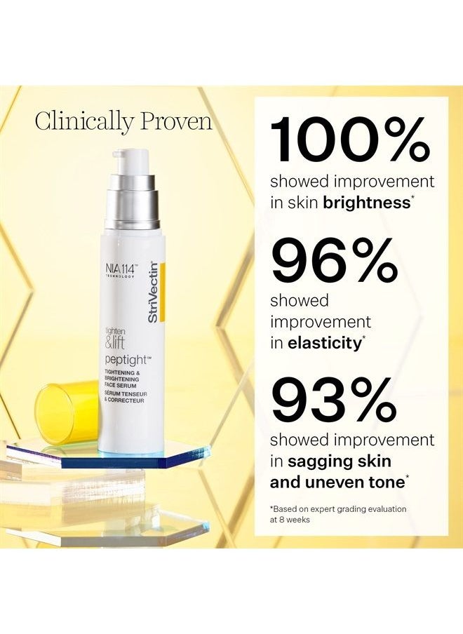 Strivectin - Tighten & Lift Peptight Tightening & Brightening Face Serum with Peptides for Even Skin Tone, 1.7 Fl Oz - Image 1