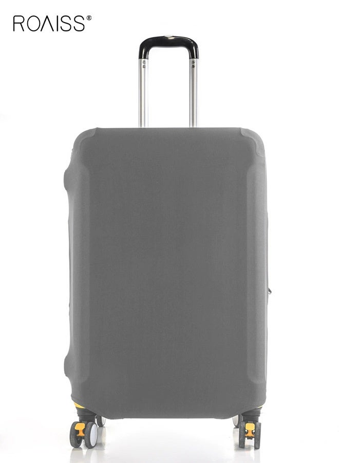 roaiss Elastic Suitcase Cover Luggage Protector Storage Travel Case Cover Telescopic Handle Suitcase Sleeve - Image 1