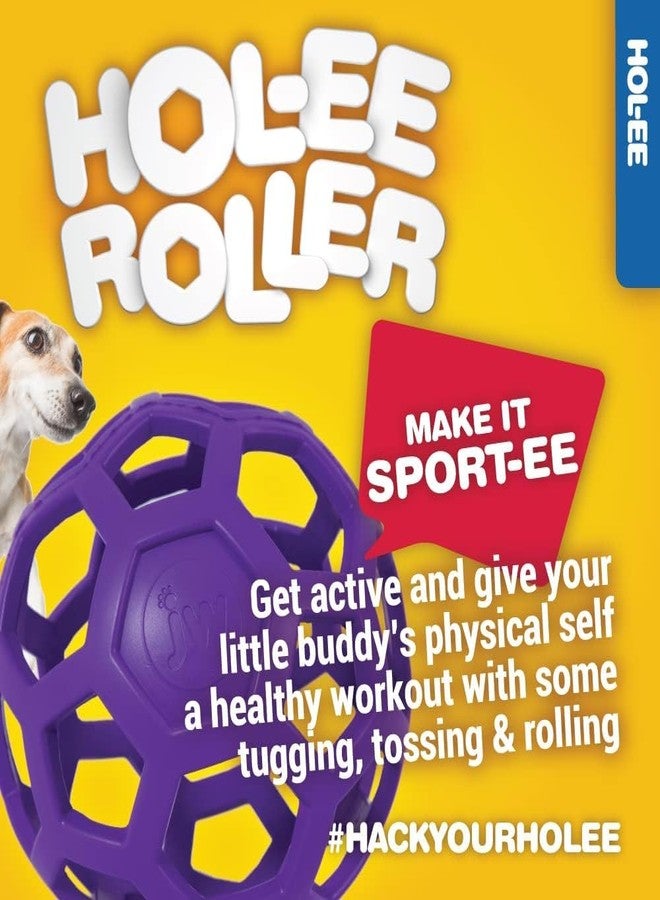JW Pet HOLEE ROLLER BALL Dog Chew Treat Fetch Bouncy Toy LARGE 5.5 inch 3 PACK - Image 5