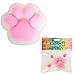 FauKait 1pcs 315in Big SquishyCat Paw Squishy ToysCute Kawaii fufu SquishiesSticky Squeeze Fur BallJelly Kitty Funny Fidget 36 Months Toys Novelty Things Suitable for Adults Kids - Image 3