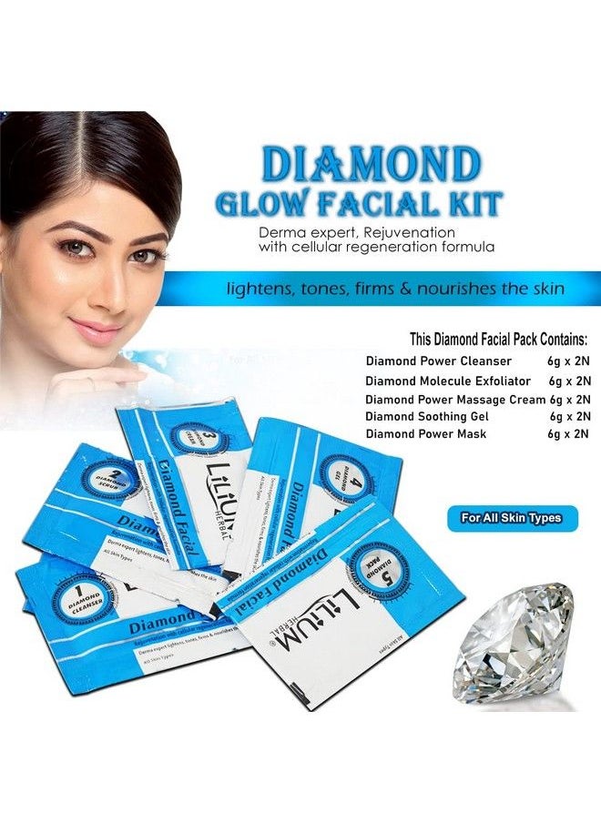 LA PERLA Diamond Pearl Facial Kit With Beauty Product Set Of 15 Gci817  - Image 4