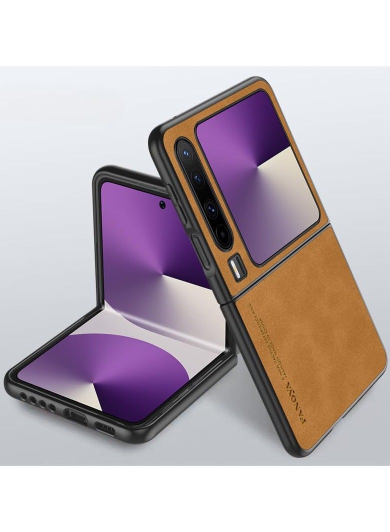 عام غطاء متوافق مع هواوي بورا X (2025) - تصميم مطوي بسيط مضاد للانزلاق - غطاء واقي رفيع جدًا مقاوم لبصمات الأصابع