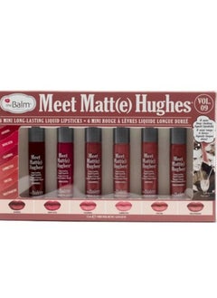 TheBalm Matte Huggies Liquid Lipstick Set, Size 9, 7.2 ml, Matte