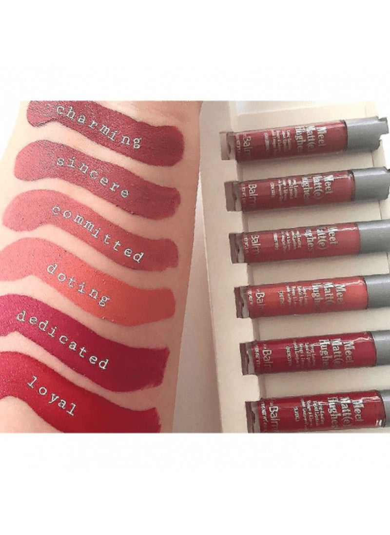 theBalm - TheBalm Matte Huggies Liquid Lipstick Set, Size 9, 7.2 ml, Matte - Image 1