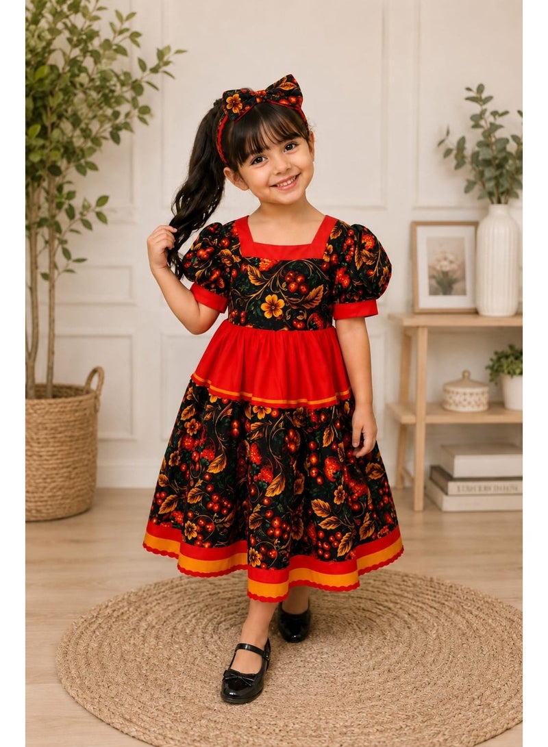 Lamora Wardat Al Bustan Dress for Girls - Image 2