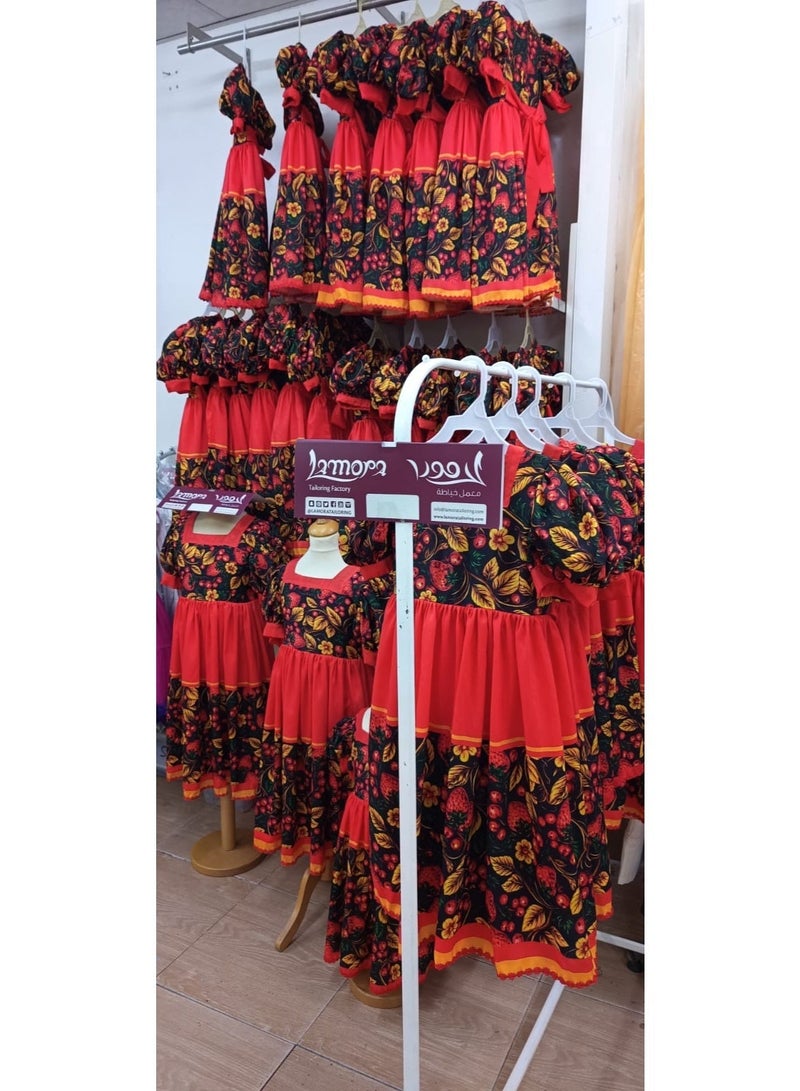 Lamora Wardat Al Bustan Dress for Girls - Image 5