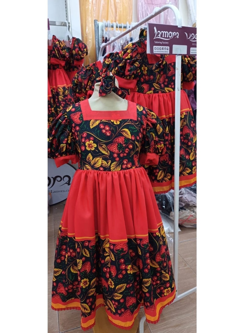 Lamora Wardat Al Bustan Dress for Girls - Image 3