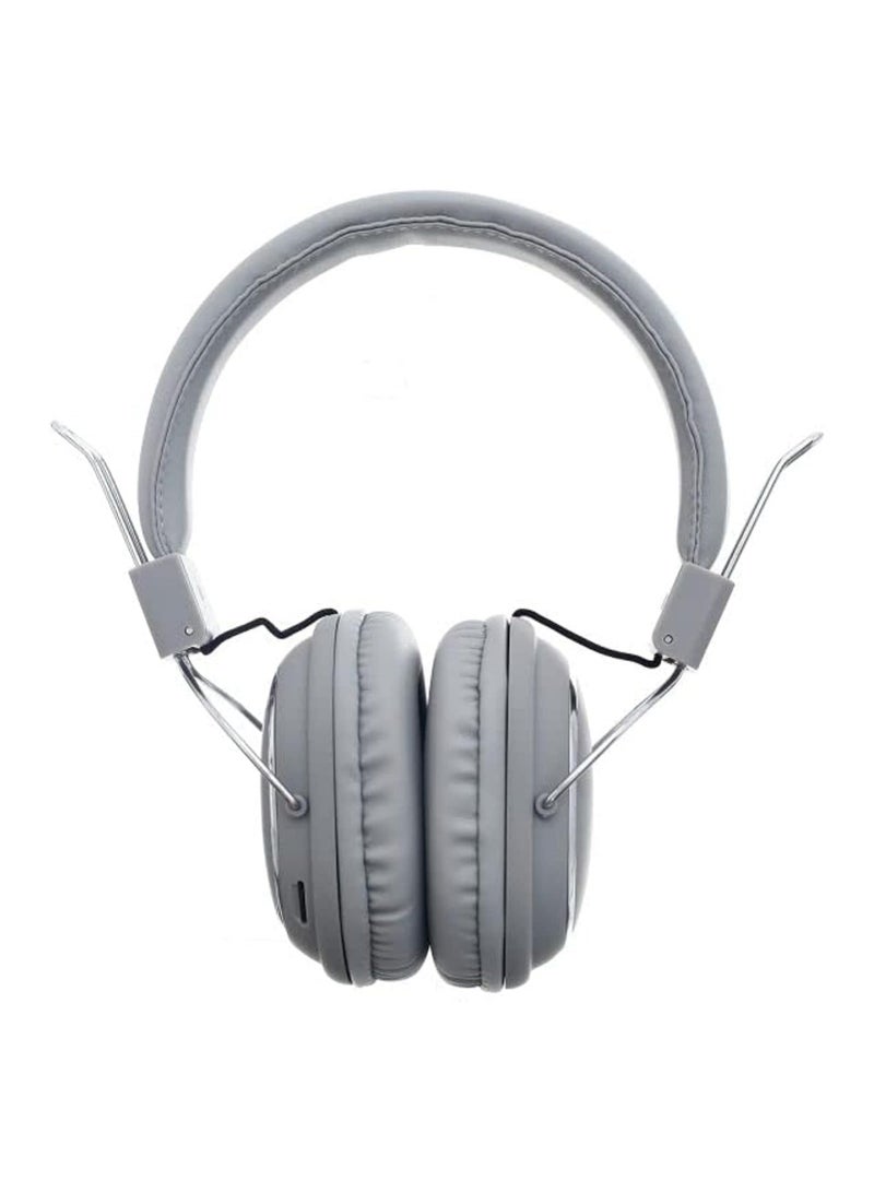 سودو سماعة رأس سلكية لاسلكية SODO SD-1004 Born To Music مزودة بميكروفون مدمج للمشي والتحدث - رمادي - Image 1