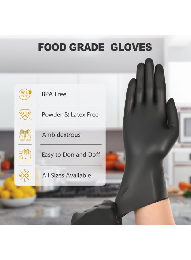 Disposable Vinyl Gloves - Latex-Free & Powder-Free Food Safe Gloves for Cooking, House Cleaning, & Food Prep - Image 5