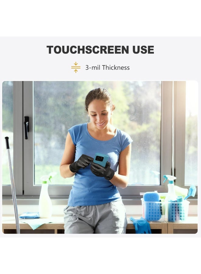 Disposable Vinyl Gloves - Latex-Free & Powder-Free Food Safe Gloves for Cooking, House Cleaning, & Food Prep - Image 4