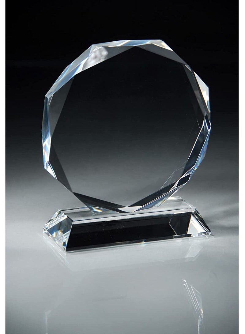 GEX Classic octagonal shaped crystal trophy - Image 1