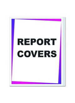 C-Line Clear Report Covers Only Vinyl For Use With Slide 'N Grip Binding Bars 8.5 X 11 Inches 100 Per Box (31357)  - Image 3