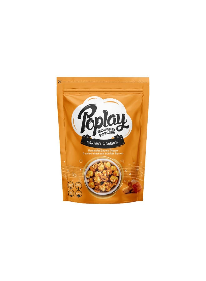 Caramel And Cashew Popcorn 80g