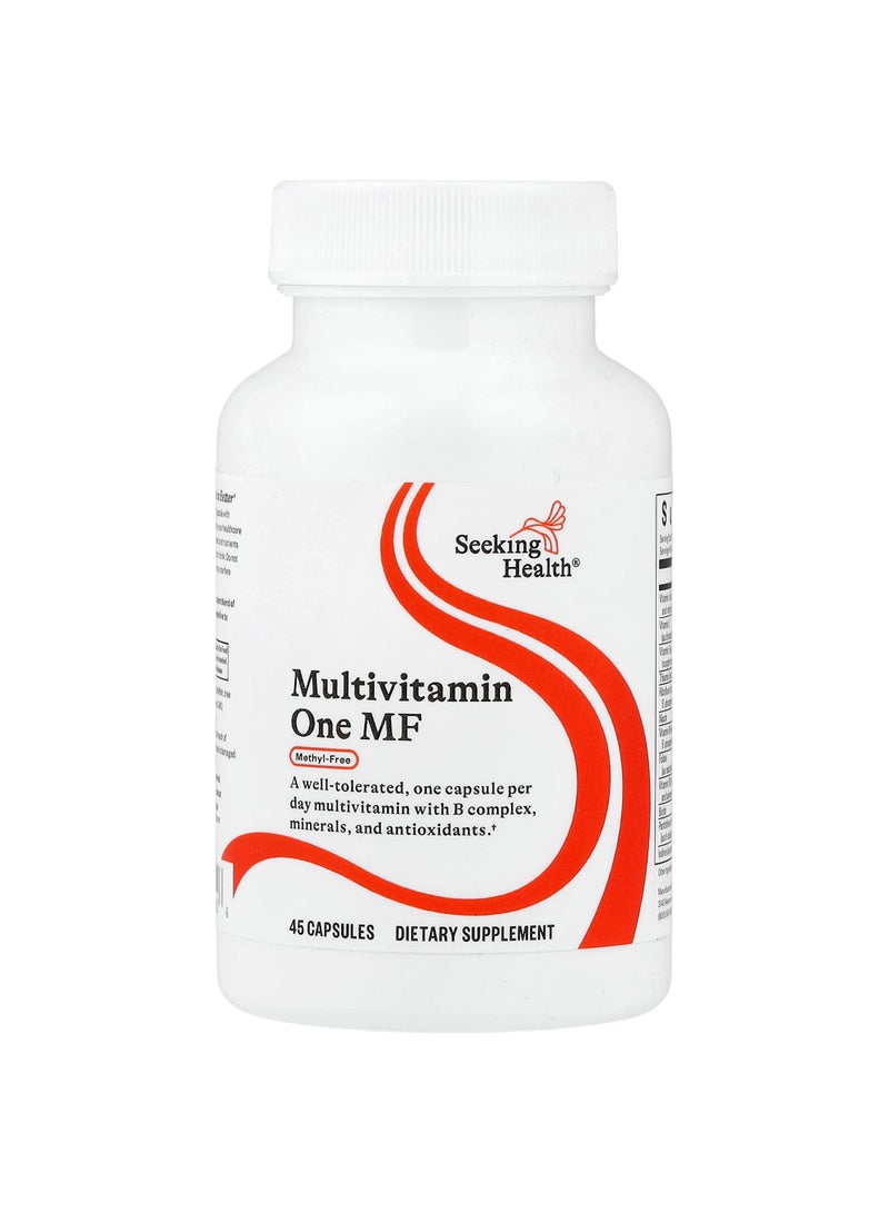 Seeking Health Multivitamin One MF, 45 Capsules