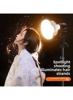 General Mobile Phone Live Photography Fill Light Bracket E27 Beauty God Girl Metal Remote Control LED Three-color Temperature Mushroom Lamp-Light Source Color:【 2.1m Thickened Mushroom Lamp Set】 120mm  - Image 2