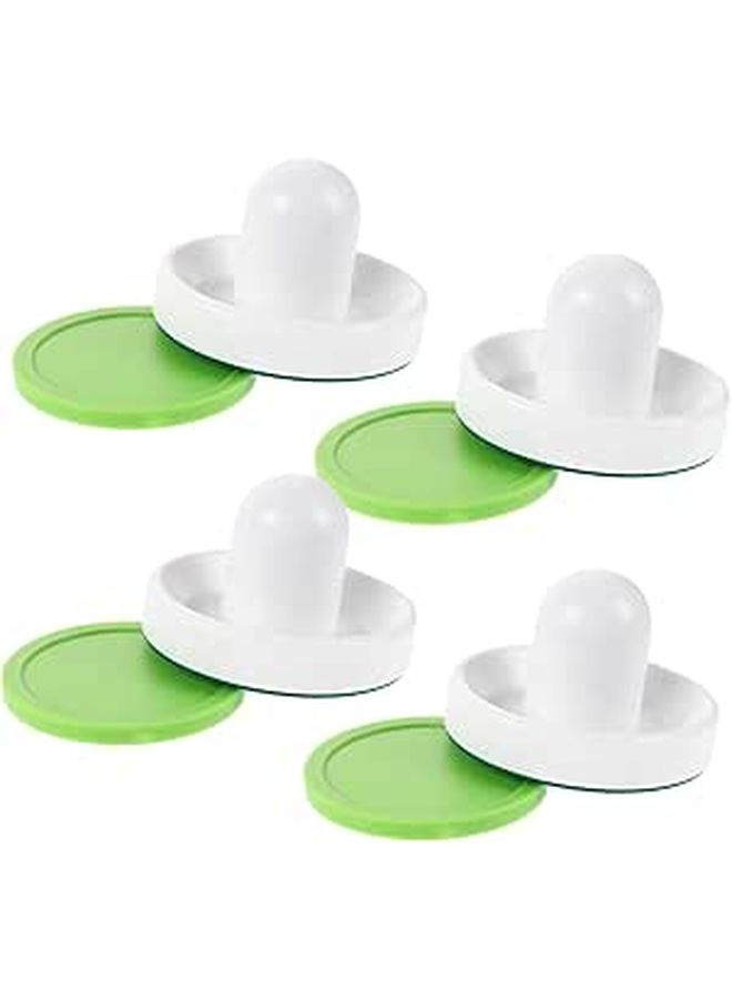 Portable Tabletop Ice Hockey Pucks Kit Replacement Plastic Paddles Fun Game Family