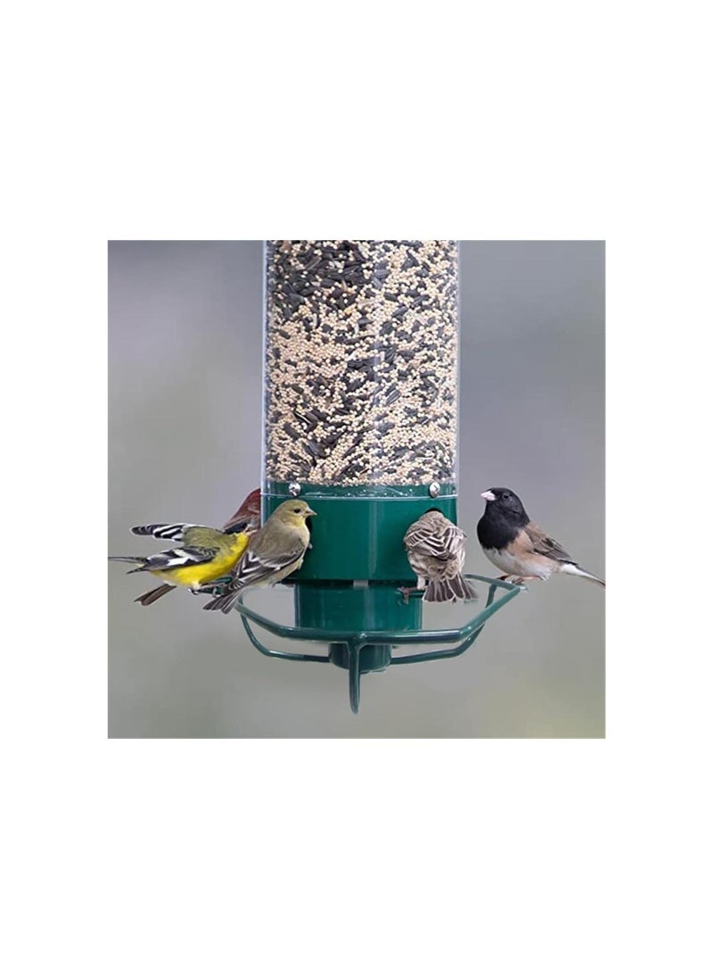 Generic - 2024 Squirrel-Proof Spinning Wild Bird Feeder with Weight Activated Rotating Perch Outside Hanging Bird Feeder for Garden Yard Patio - Image 1