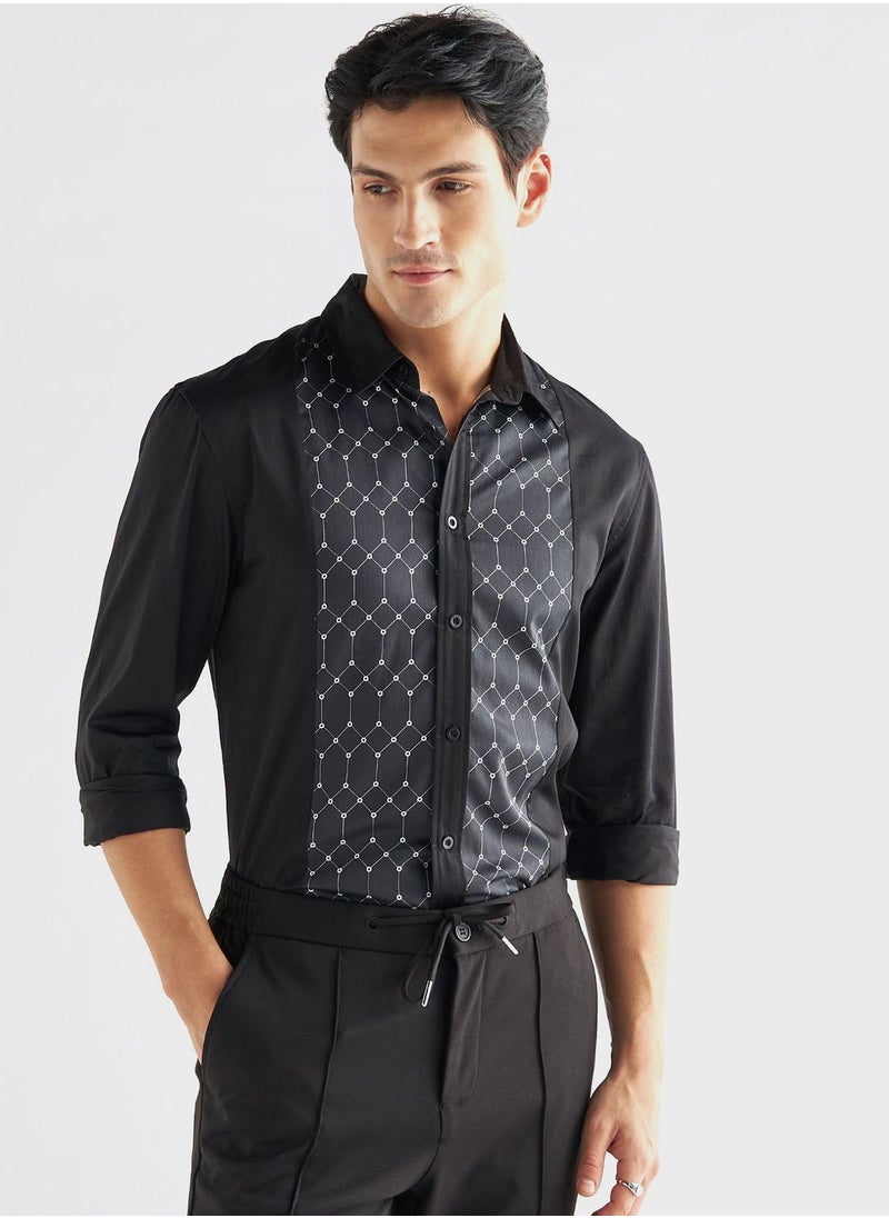 FAV - Printed  Regular Fit Shirt - Image 1