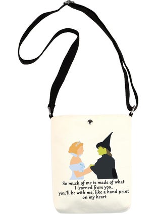 WCGXKO WCGXKO Musical Theater Fans Gift Broadway Musical Make Up Zipper Pouch Bag For Women (So much of me XK) 