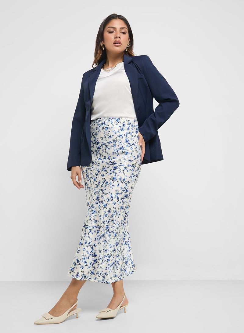 ايلا تنورة بطبعة زهور - Image 1