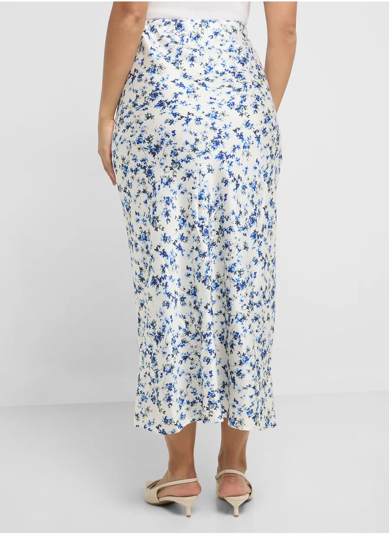 ELLA Floral Print Skirt