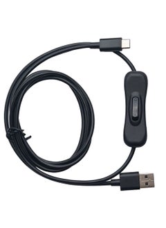 OBSBOT USB-A to USB-C Data Power Cable with ON/OFF Switch  - Image 1