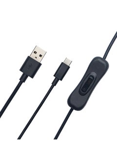 OBSBOT USB-A to USB-C Data Power Cable with ON/OFF Switch  - Image 2