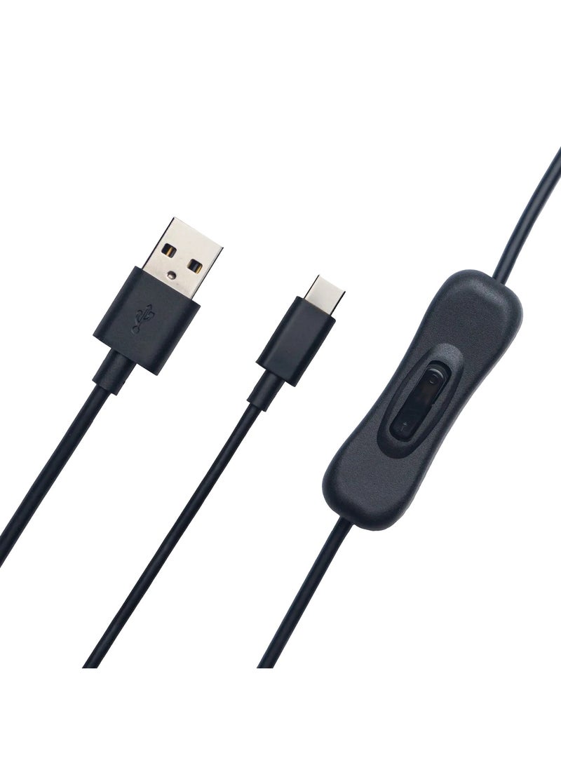 OBSBOT USB-A to USB-C Data Power Cable with ON/OFF Switch - Image 2