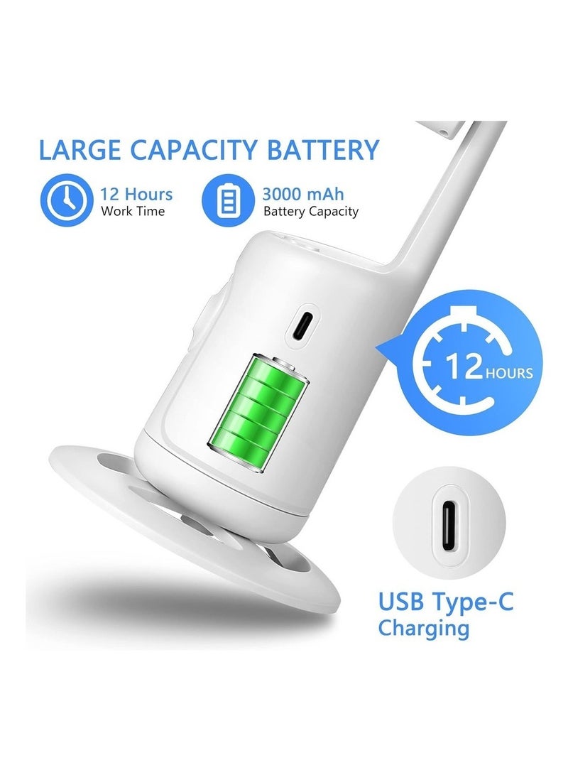 Auto Face Tracking Tabletop Tripod Mount 360 Rotation Phone Camera Mount Stabalizer Tripod For Mobile Battery Operated Smart Shooting Selfie Phone Holder - Image 5